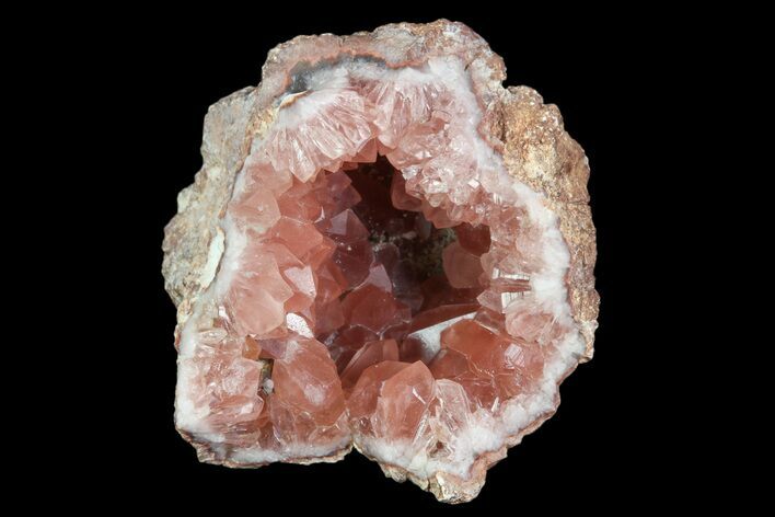 Pink Amethyst Geode (NEW FIND) - Argentina #84472